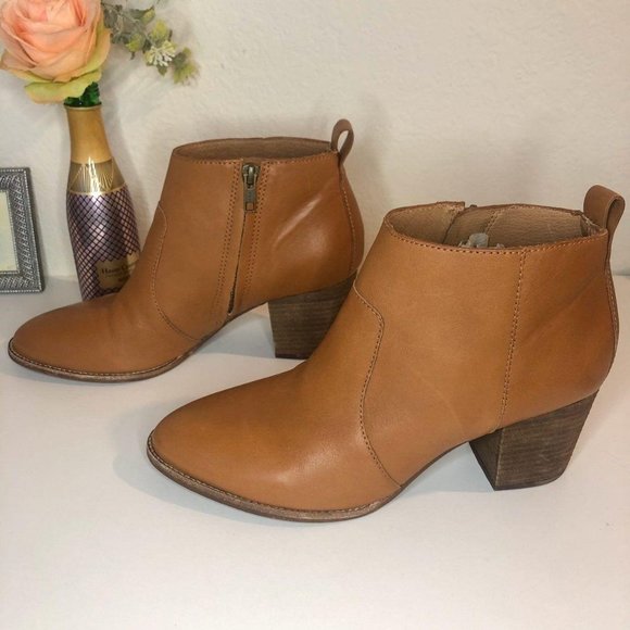 Madewell The Brenner Boot - English Saddle - Size 10 - Picture 3 of 6